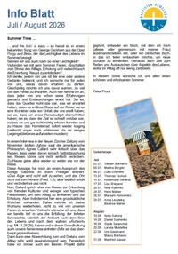 Info Blatt Juli August 2026